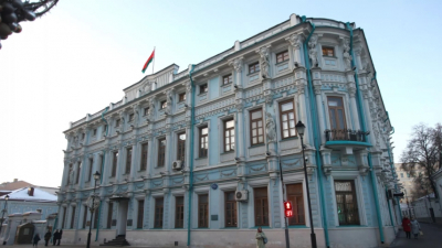 Вооружённый блеском: фасады посольства Белоруссии обновлены в Москве