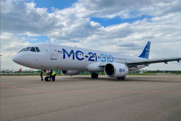 "Аэрофлот" планирует получить свыше сотни самолетов МС-21 к 2030 году и строит новые ангары для их обслуживания