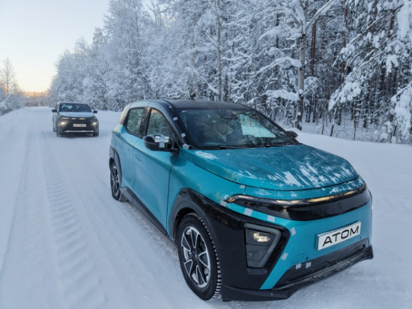 Электромобиль "Атом" выдержал экстремальные испытания в Сургуте при -42&deg;C и 1500 км за две недели